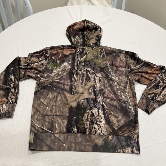 Browning Hoodie Mens Small Camo Performance Sweatshirt  Mossy Oak - Picture 9 of 14